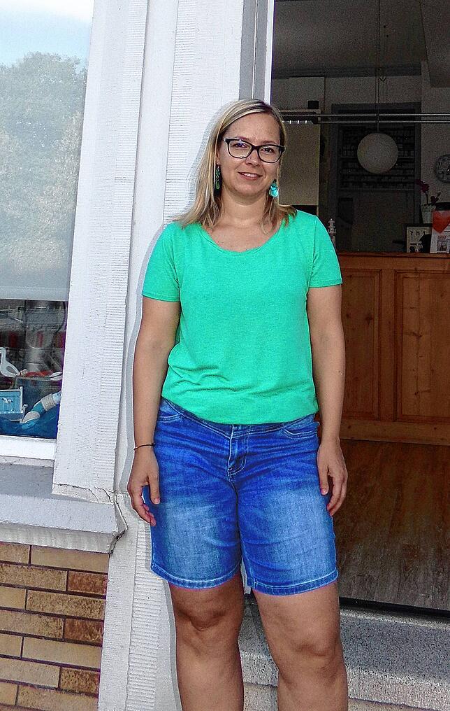 Die Inhaberin des Friseursalons H-Kultur, Corinna Wetzel, hat mit einigen Unzulänglichkeiten zu kämpfen.