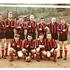 Der FC Weisweil 1968 ohne Torwart: Der FC Weisweil vor seinem ersten Punktespiel 1968 in Weizen (2:0). Stehend, von links: Heinrich ...