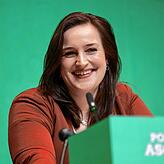 Lena Schwelling, Landesvorsitzende von Bündnis 90/Die Grünen in Baden-Württemberg.