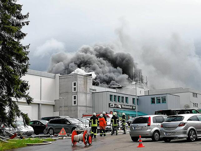 Ein Brand beim Bonndorfer Schinkenhersteller hat am 26. Mai einen Großeinsatz ausgelöst.