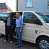 Auch ein Bürgerbus wurde durch die Bürgerstiftung Bonndorf 2002 ermöglicht. Unsere Aufnahme stammt aus 2012 und zeigt Ingo Bauer (links) ...
