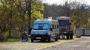 Rheinidylle pur: Der Murger Wohnmobilstellplatz ist beliebt und bringt gute Übernachtungszahlen. Foto: Brigitte Chymo