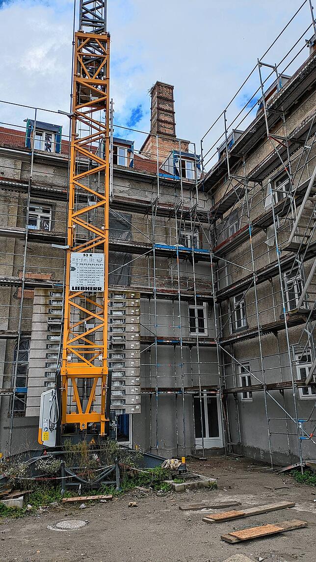 Bild 15: Bilder von der Baustelle Schloss Espasingen: So sieht es jetzt innen aus