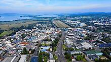 Hat es hier noch Platz fürs Gewerbe? Das Konstanzer Industriegebiet aus der Luft fotografiert (Aufnahme von August 2020).