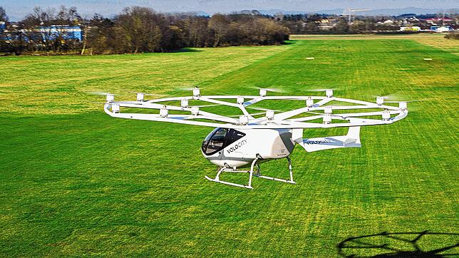 Ein Flugtaxi des Herstellers Volocopter.