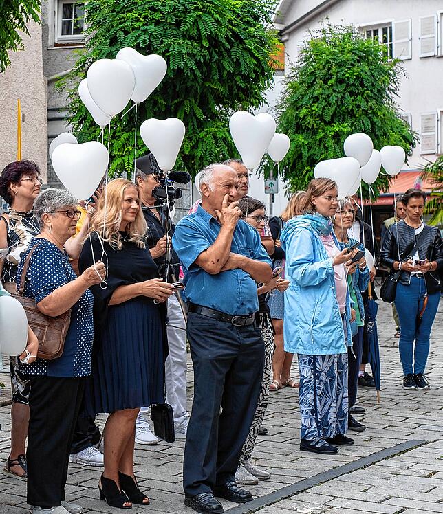 Bild 11: Anita Hofmann hat im Meßkircher Rathaus "Ja" gesagt