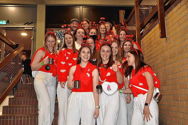 Bild 12: Beste Stimmung auf dem DLRG Ball in Wittenhofen