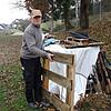 Der ehemalige Vorsitzende Karl-Heinz Amann (1975 bis 1991) hat auf der Sportanlage des SV Eggingen immer etwas zu tun.
