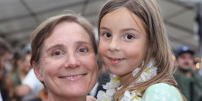 Große Augen beim Kindertag des Weinfestes am Samstag &ndash; und gute Laune wenige Stunden, bevor der Zauber wieder vorbei ist.