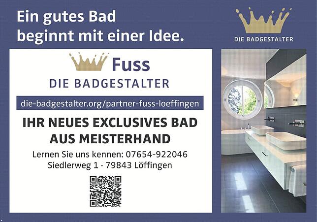 Bild 1: Bäderstudio Fuss: Ein Hauch von Luxus darf nicht fehlen