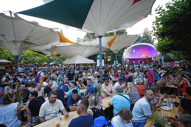 Das Stadtgartenfest gipfelt stets im Konstanzer Seenachtfest.