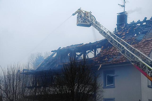 Bild 14: Brand im Sägewerk: Bilder vom Einsatz in Murg-Hänner