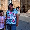 Sophia Wolf (l.) und ihre an Mukoviszidose erkrankte Tochter Emma hoffen, dass am 2. August an dieser Stelle möglichst viele Läufer ...