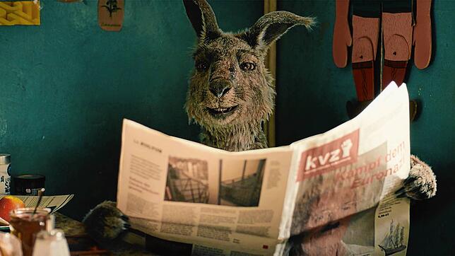Der Hauptdarsteller der &bdquo;Känguru-Chroniken&ldquo;: Die Verfilmung von Marc Uwe Klings Bestseller kommt am Donnerstag in die Kinos.