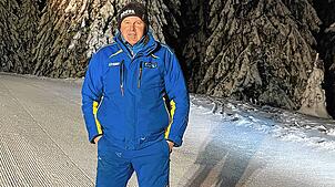 Alexander Schlegel ist für die Beschneiung am Feldberg verantwortlich.