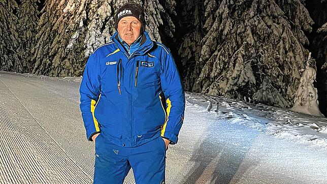 Alexander Schlegel ist für die Beschneiung am Feldberg verantwortlich.