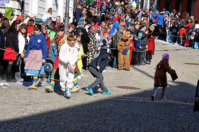 Bild 19: Tausende Besucher beim Rosenmäntigumzug 2025