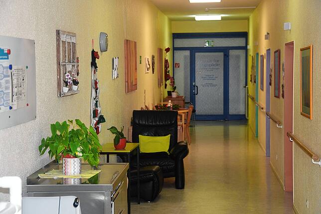 Bald ein Bild aus der Vergangenheit: Ein Stationsflur im heutigen St. Marienhaus in Bad Säckingen.