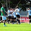 Der SV Aasen zelebriert seinen 1:0-Treffer. Am Ende gewinnen die Gastgeber hochverdient, aber etwas zu hoch mit 4:0 gegen den FC ...