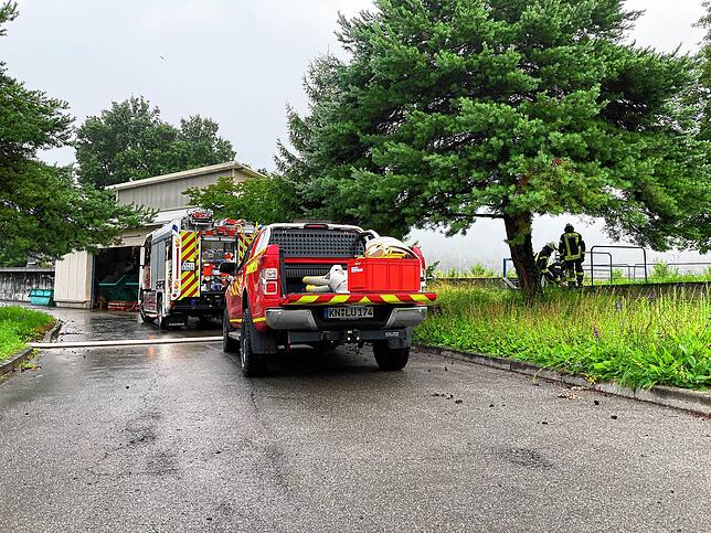 Bild 5: Bilder vom Feuerwehreinsatz wegen Hochwasser in der Kläranlage zwischen Espasingen und Bodman