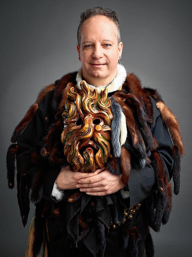 Bild 11: Wer verbirgt sich hinter der Larve? Zweiter Teil des Foto-Projekts über die Gesichter der Fasnacht