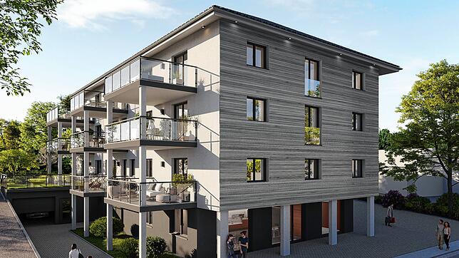 So soll das geplante Ärztehaus in Höchenschwand einmal aussehen. Bild: Gemeinde