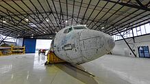 Die letzte Reise der „Landshut“ ist beendet. Der Rumpf der einstigen Lufthansa-Maschine steht jetzt in der neuen Ausstellungshalle.