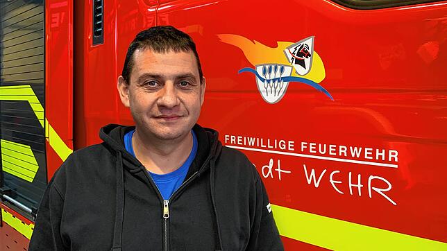 Nico Bibbo ist nun hauptamtlicher Feuerwehrmann. Bild: Justus Obermeyer