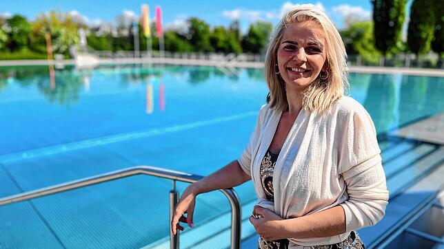 Natascha Nikolic, die neue Pächterin des Freibad-Restaurants. Foto: Zumsteg
