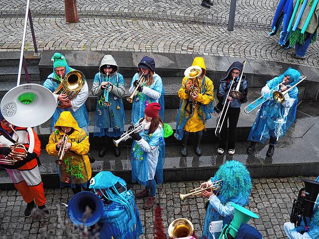 Bild 25: Bilder der Rathausstürmung: Bürgermeister Morasch verliert Dreizack der Macht bei Lottstetter Fasnacht