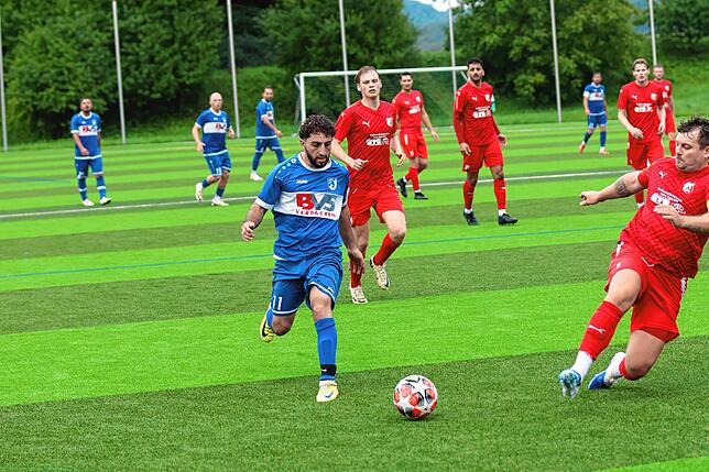 Bild 6: TuS Binzen besiegt FC Erzingen mit 3:0 und zieht in erste Runde des SBFV-Pokal ein– wir haben Fotos!
