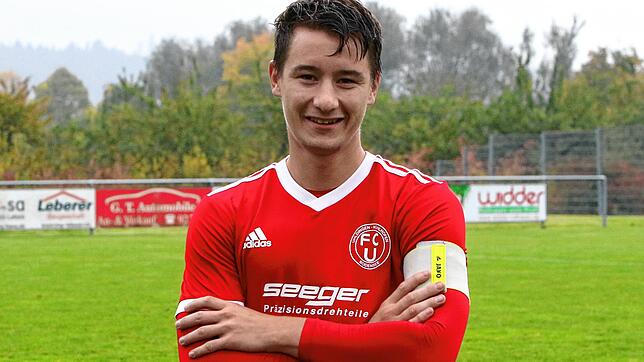 Kevin Scheitler, Kapitän des FC Uhldingen.