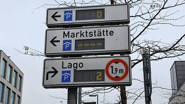 Brückentag in Konstanz bedeutet auch: Die Parkplätze im Zentrum sind voll.