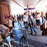Bahnhof Konstanz: Zeitweise war ab Singen Richtung Konstanz kein Zustieg mehr möglich, weil die Kapazität der Züge bereits ausgelastet war.