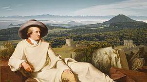 „Goethe in der römischen Campagna“ heißt das am meisten bestaunte Bildnis des deutschen Dichterfürsten. Auch Goethe war in unserer ...