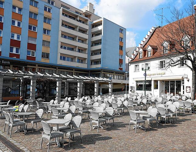Ein Bild aus Zeiten, als das gesellschaftliche Leben in Donaueschingen still gestanden ist.