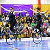 Platz zwei beim Weltcup: Die Kunstradfahrerinnen Anna-Sophia von Schneyder (links) und Anika Papok vom RV Lottstetten erwischten beim ...