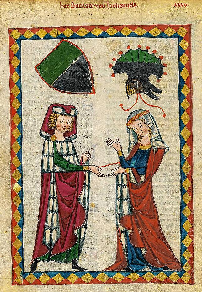 Ihren Namen verdankt die Linde dem Minnesänger Burkhart von Hohenfels (etwa 1195 bis 1246). Die einzige Darstellung, die von dem Dichter ...