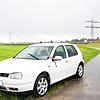 Dieser Golf steht schon seit Wochen auf einem Feldweg an der L 268. Es handelt sich nicht um eine illegale Entsorgung eines lästig ...