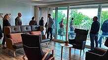 Viele Besucher nutzen den Tag der offenen Tür, um sich das neue Pflegeheim der Spitalpflege Pfullendorf anzuschauen.
