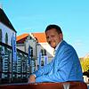 Ausgangspunkt des Morgenspaziergangs und Ziel des Kandidaten: Simon Gröger hat sich als Startpunkt den Marktplatz ausgesucht, im ...