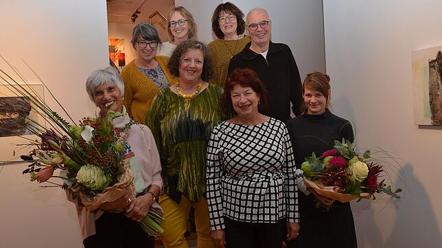 Der Vorstand des Kunstvereins von Markdorf: (von links) Heide Staiger, Diana Bartosz, Christine Roth-Waldheuer, Johanna Bischofberger, ...