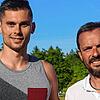 Vertretung: Co-Trainer Yannick Matthes (links) vom SV 08 Laufenburg vertritt Trainer Michael Wasmer, der sich in den Urlaub ...