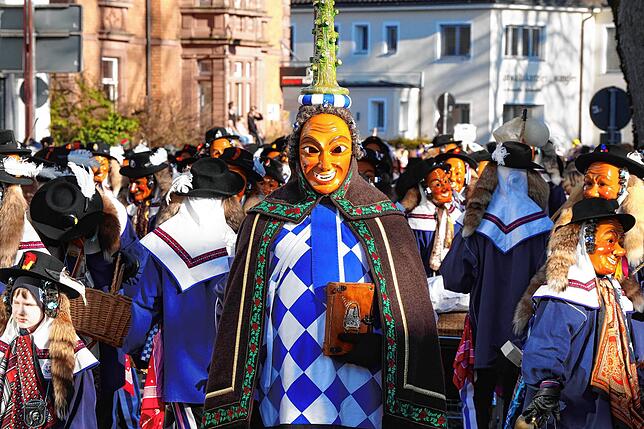 Bild 12: Fasnet in Villingen: Die besten Bilder vom spektakulären Umzug 2025!