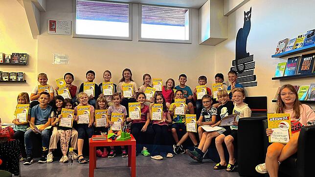 66 Kinder haben sich an der diesjährigen Sommeraktion der Bad Säckinger Stadtbücherei &bdquo;Heiß auf Lesen&ldquo; beteiligt. Jetzt ...