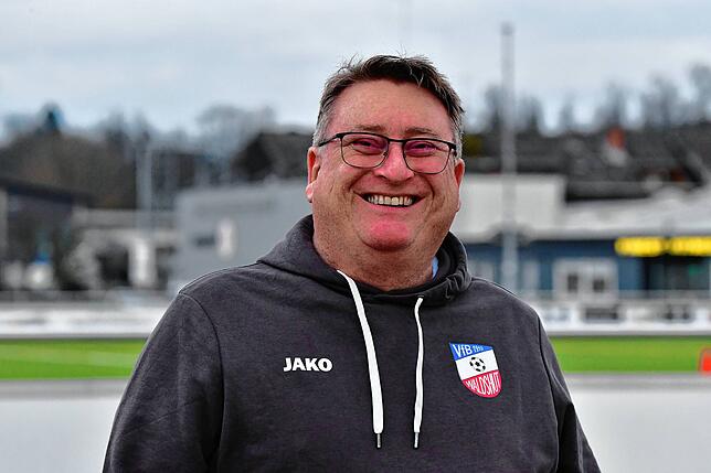 Vorsitzender Klaus Fricker (VfB Waldshut): „Bei uns machen die regionalen Talente den ersten Schritt in den Profifußball. Dass sie ...