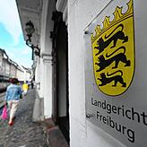 Das Freiburger Landgericht läuft unter starken Einschränkungen weiter.
