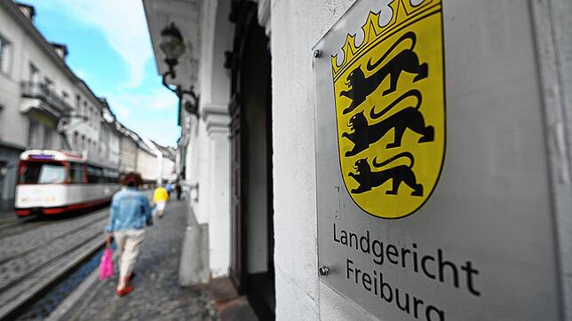 Das Freiburger Landgericht läuft unter starken Einschränkungen weiter.