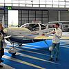 Erik Solis ist Projektleiter und Ingenieur bei Diamond Aircraft Industries und steht vor dem eDA40, das auf der Aero Messe 2024 ...