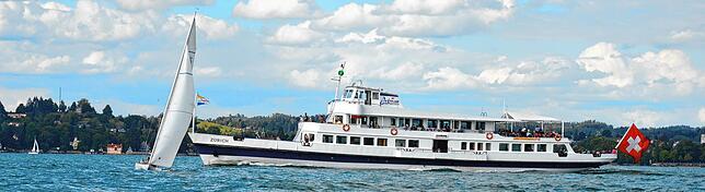Die Schweizer Bodensee-Schiffahrt hat in diesem Jahr weniger als 50 Prozent Auslastung ihrer Schiffe. Auch an einem traumhaften ...
